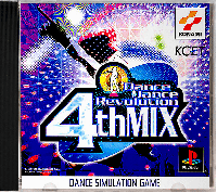 Dance Dance Revolution 4th Mix JP Playstation JP box art